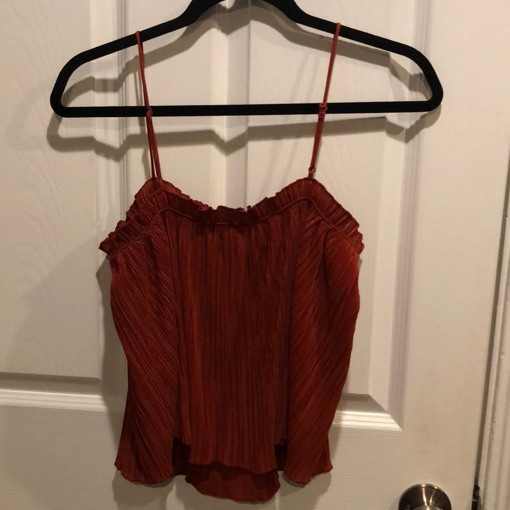 Madewell Ruched Pleated Tank